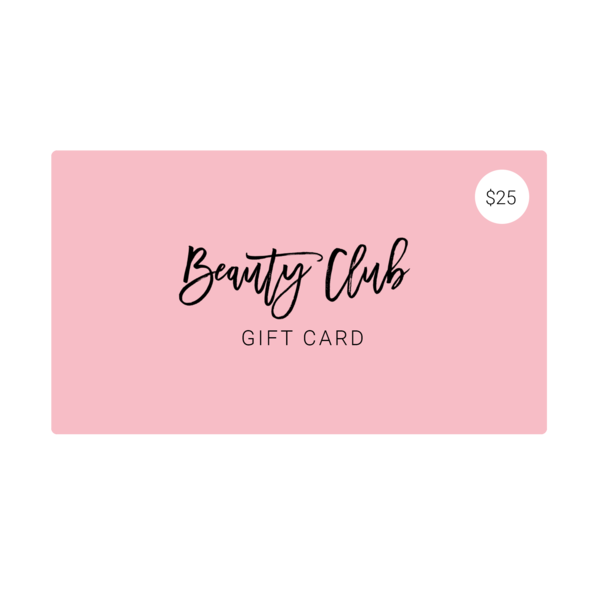 Beauty Club Gift Card